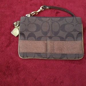 Coach wristlet